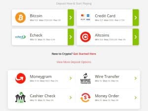 BetOnline Deposit Methods