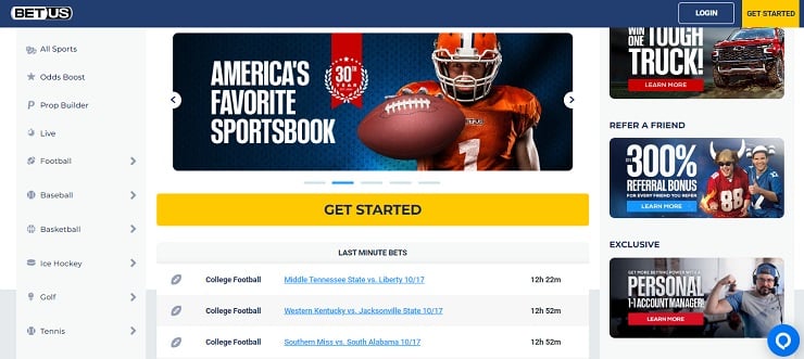 BetUS Sportsbook