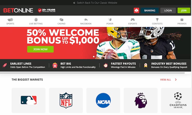 Betonline California gambling
