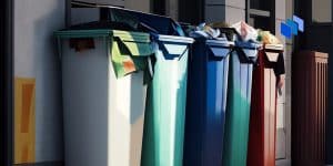 Bins in a Street