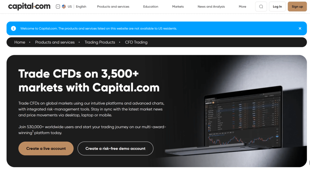 Capital.com CFD Trading