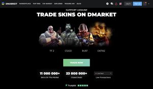 Gaming nft marketplace home page