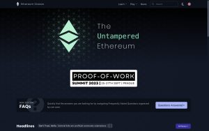 Ethereum Classic Home Page