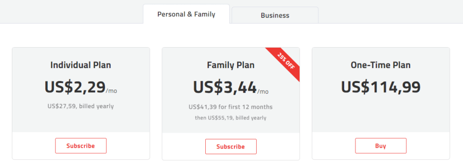 Enpass pricing