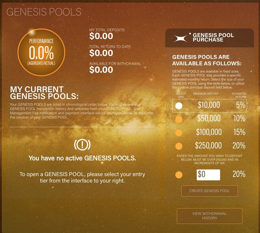 Genesis pool