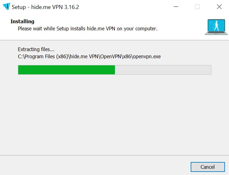 Hide.me VPN installation