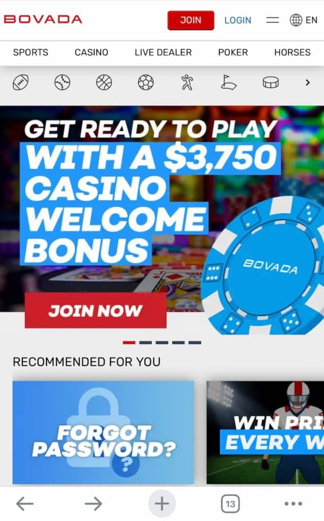 Bovada Promo Code 2024 Claim a 3,750 Bonus