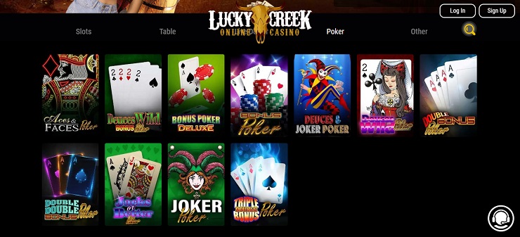 Lucky Creek Poker