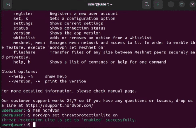 노드 VPN 리눅스