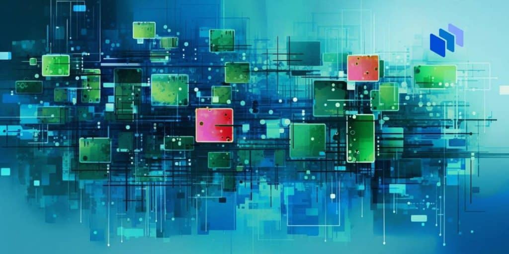 Blockchain with red alerts
