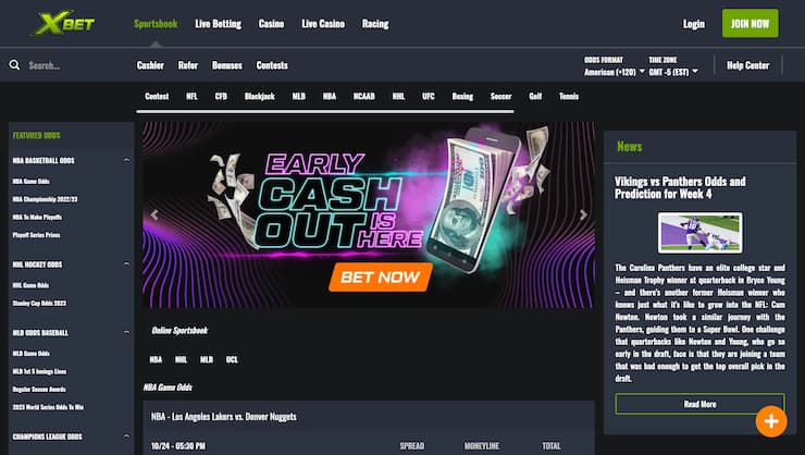 XBet LA Online Gambling