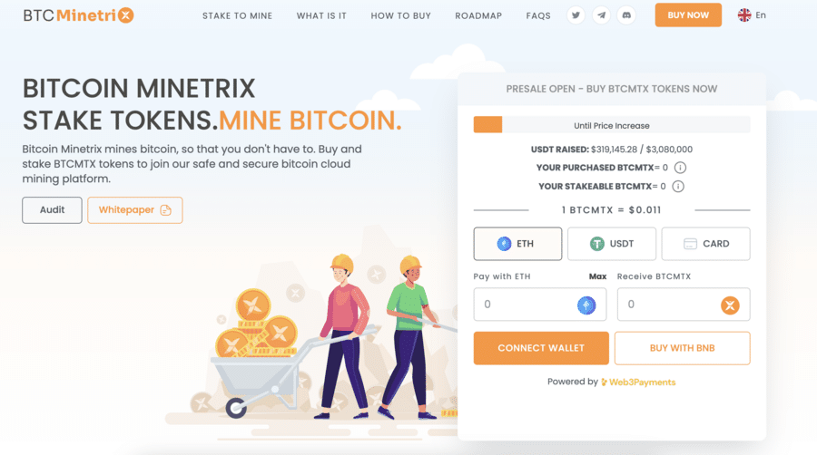 Bitcoin Minetrix Presale