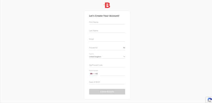 Sign up at BetOnline NV
