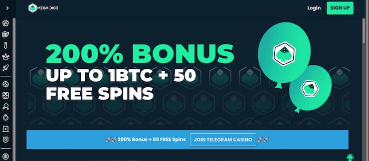 Mega Dice Sportsbook offshore betting