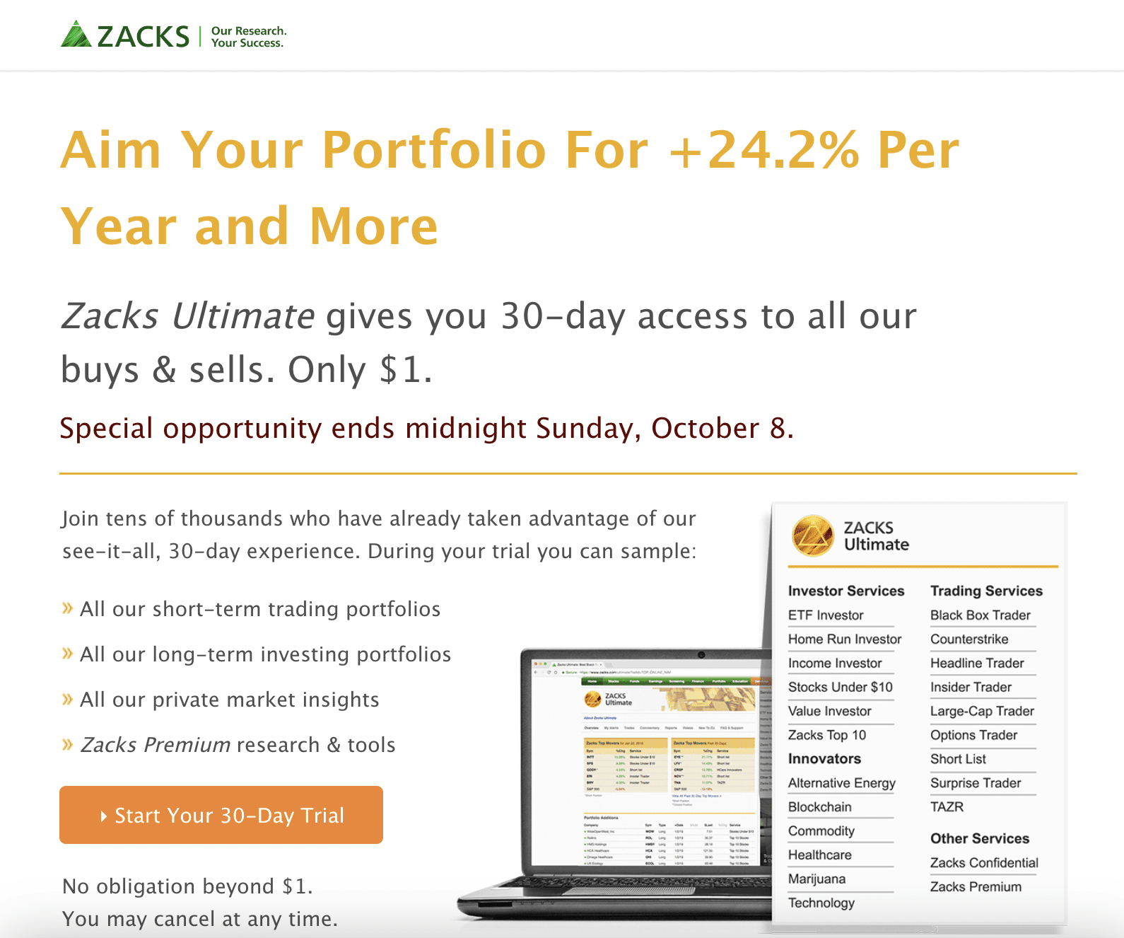Zacks Ultimate review 