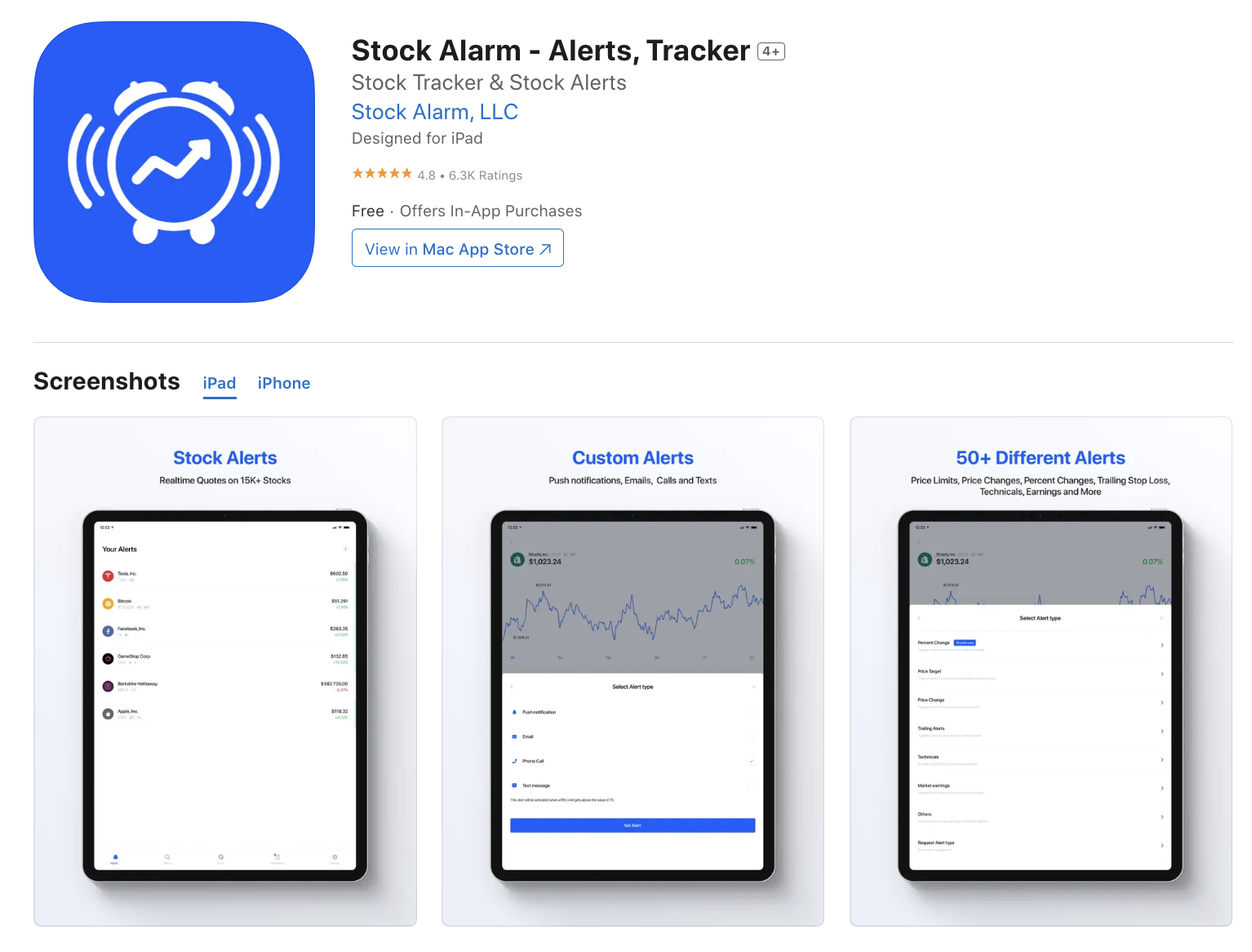 Stock Alarm review 