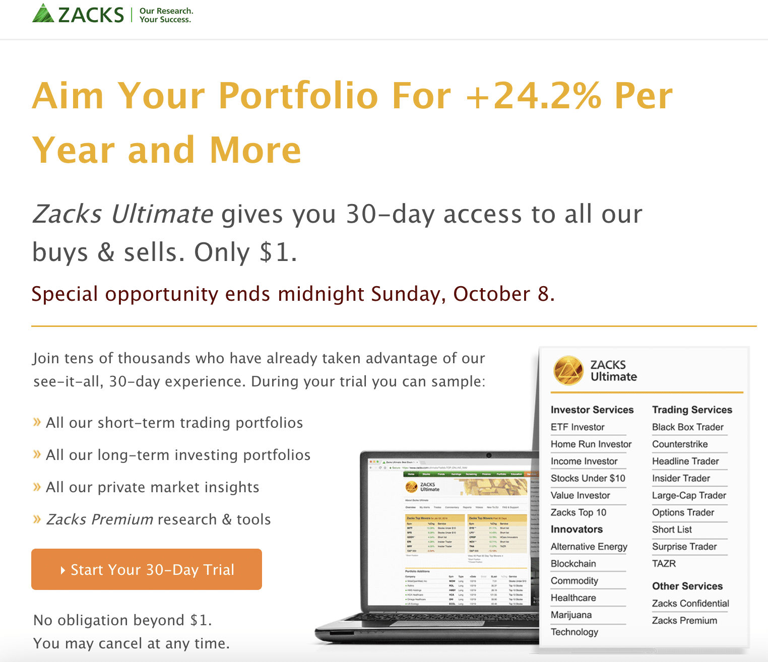 Zacks Research stock tips