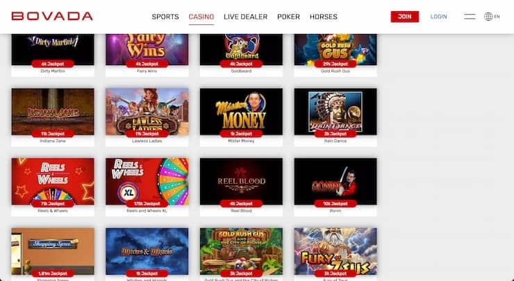 Bovada Neosurf Casino