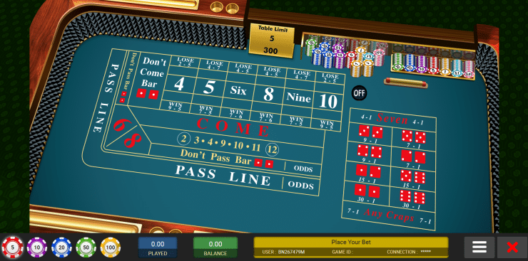 Craps game