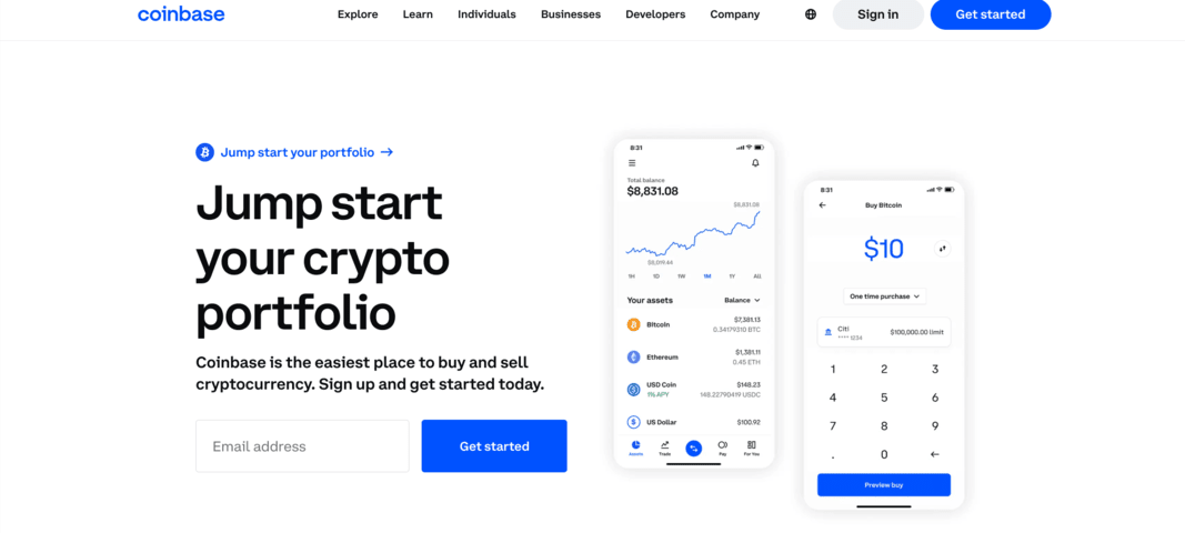 coinbase crypto exchange