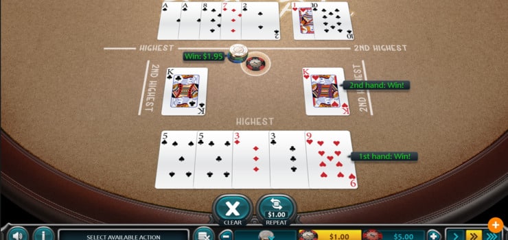 Pai Gow Poker.