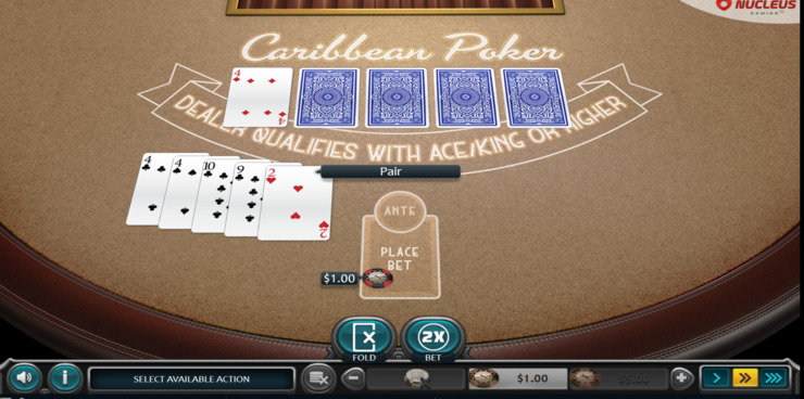 Bonus Casino senza Deposito - Caribbean poker