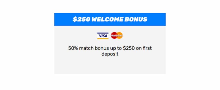 Bovada sports credit card bonus