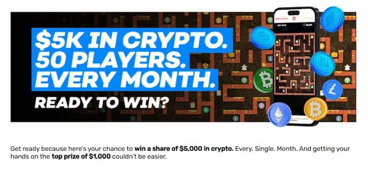 k Crypto promo at Bovada