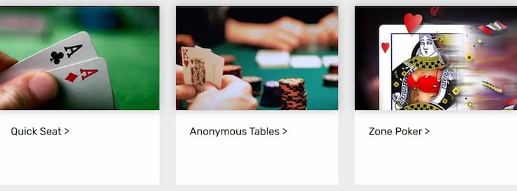Bovada Poker features