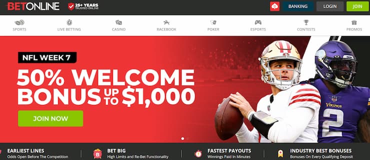 BetOnline Florida sign up
