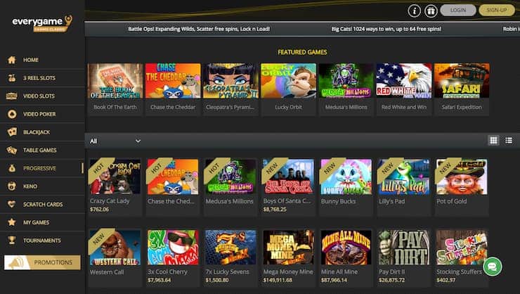 Everygame $20 Deposit Casino