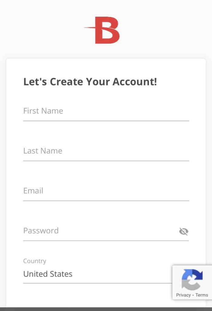 BetOnline TX App Registration