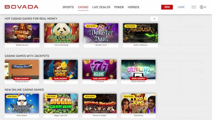 Bovada Gift Card Casino