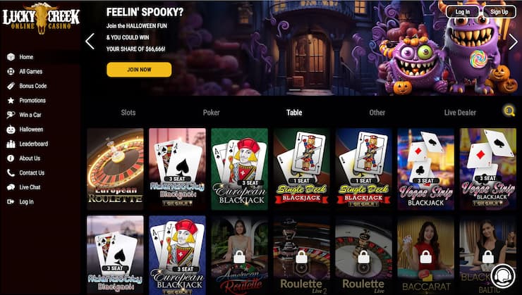 Lucky Creek eCheck Casino
