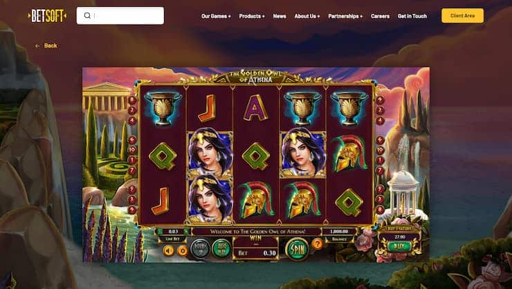 The Golden Owl of Athena Slot