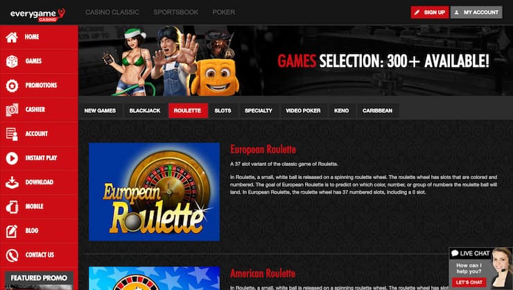 Everygame RTG Casino