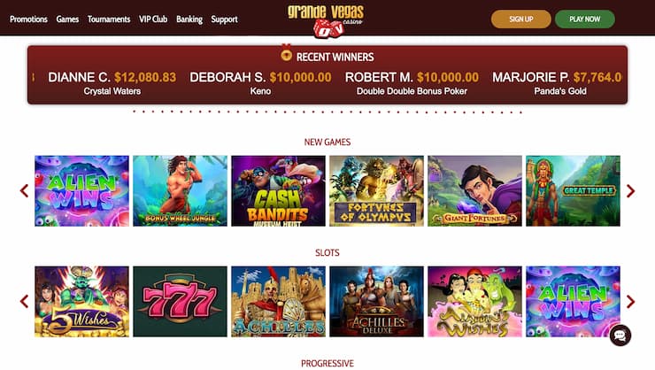 Grande Vegas RTG Casino