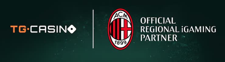 TG.Casino AC Milan Partnership