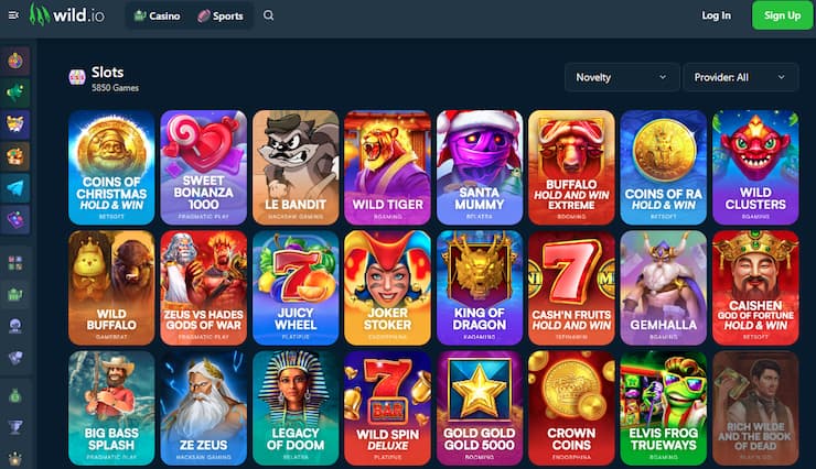 Wild.io Casino Slots