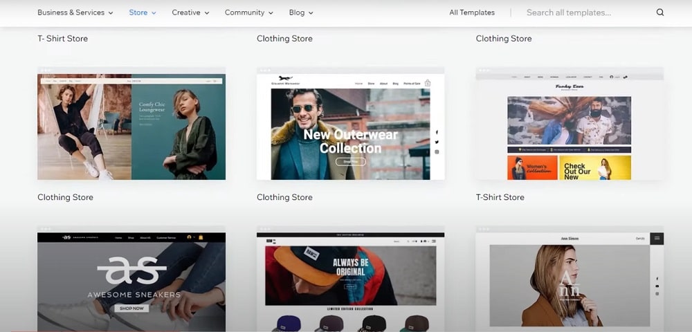Select-Wix-templates