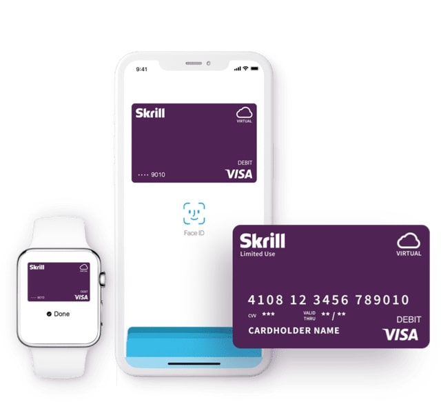 Skrill Virtual card