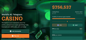 TG Casino Presale