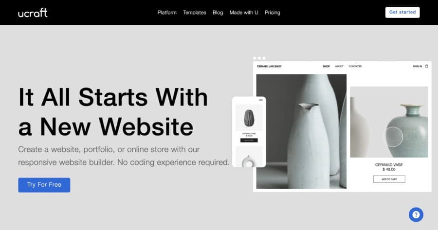 Ucraft-Website-builder