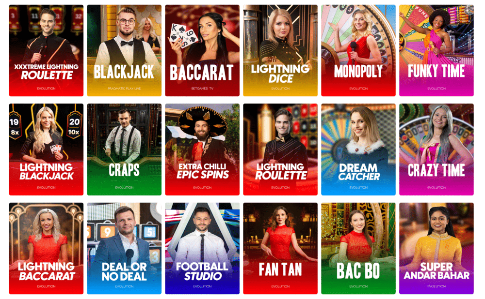 Wall Street Memes Casino Live Games