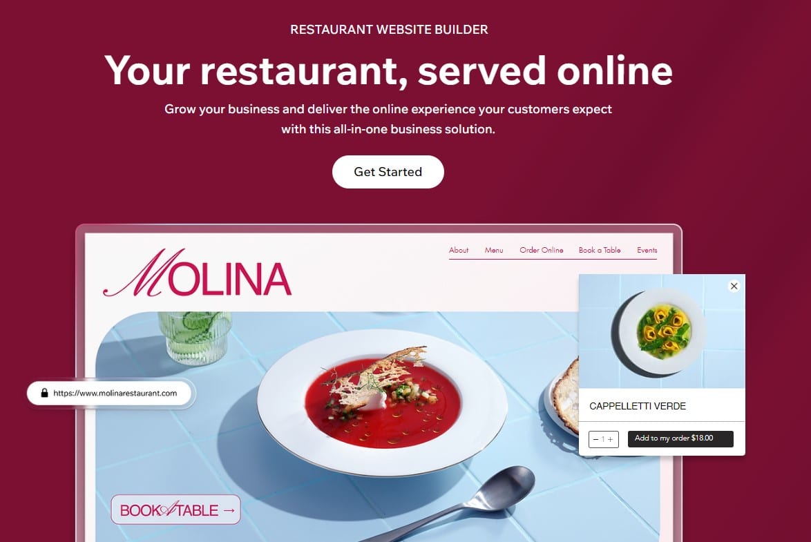 Wix Website Builder Get Started