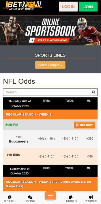 BetNow Mobile Betting App