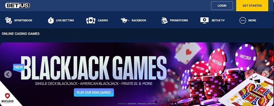betus South Carolina online casino