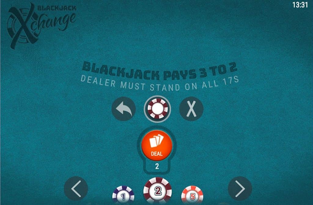 blackjack xchange