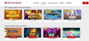 bovada homepage