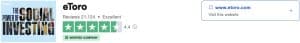 etoro trust pilot score